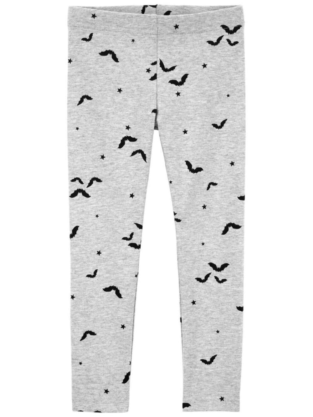 OshKosh B'gosh Baby Girls Gray with Bats and Stars Leggings NWT Halloween Fall